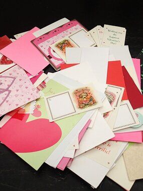 Lot of Valentine Cards / envelopes etc.